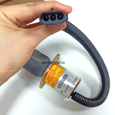 3919422 12V/24V Fuel Shutoff Solenoid Valve For Ford 5.9L 8.3L Cummins