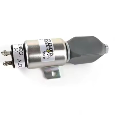 4BT 4B3.9 Engine 24V Fuel Shutoff Solenoid Valve 386-4274 3864274 For Caterpillar CAT E320 E200B Excavator