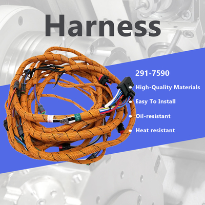 Excavator External Wire Harness for Caterpillar 320C 320CL Chassis Wire Harness 186-4605 1864605