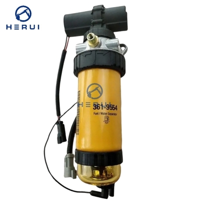 Fuel Filter Oil Water Separator Assembly 361-9554 3619554 for 414E 416D 416E 416F 420D 420E 420F 422E 422F 424D 428D