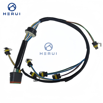 Excavator Spare Parts C7 Engine Fuel Injector Wiring Harness 222-5917 2225917 For Caterpillar E324D E325D E329D