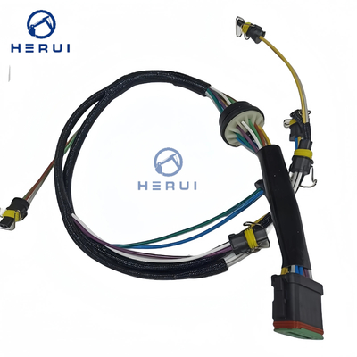 Excavator Spare Parts C7 Engine Fuel Injector Wiring Harness 222-5917 2225917 For Caterpillar E324D E325D E329D