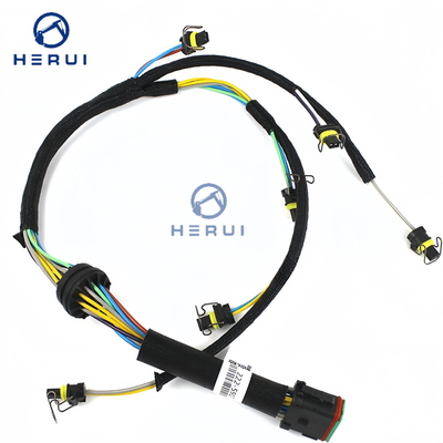 Excavator Spare Parts C7 Engine Fuel Injector Wiring Harness 222-5917 2225917 For Caterpillar E324D E325D E329D