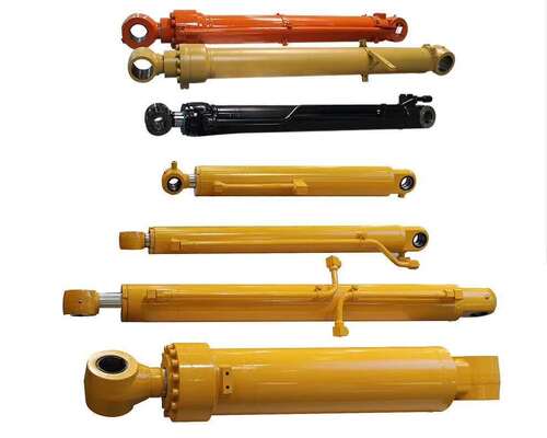 Excavator Hydraulic Boom Bucket Arm Cylinder and piston rod