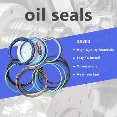 Excavator Machinery Arm Cylinder Repair Kit for CASE CX210 Hydraulic ARM Cylinder Seal Kits LZ007640