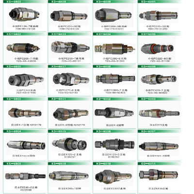 708-2L-06710 7082L06710 Excavator Relief Valve for Komatsu  PC270-7 PC200-7 PC210-7 PC360-7 Excavator Spare Parts