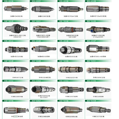 708-2L-06710 7082L06710 Excavator Relief Valve for Komatsu  PC270-7 PC200-7 PC210-7 PC360-7 Excavator Spare Parts