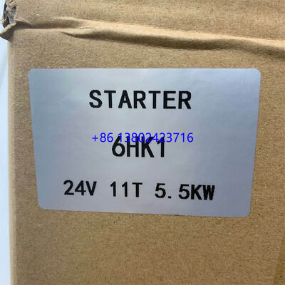 Excavator ZX330 ZX360 SANY SY365 24V 11T 5.5KW Starter Motor 8-98141206-1 8980608540 for 6HK1 Engine