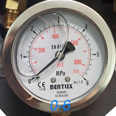 5 Gauges Hydraulic Pressure Gauge Set Hydraulic test Kit Diagnostic Tool for Excavator Hydraulic Pressure Measurement Kit