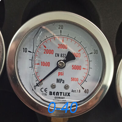 Excavator Hydraulic Brake Pressure Gas Pressure Fuel Hydraulic Pressure Gauge Portable Diagnostic Tool Test Kit