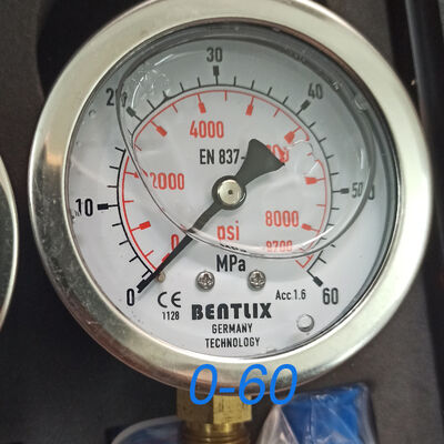 Excavator Hydraulic Brake Pressure Gas Pressure Fuel Hydraulic Pressure Gauge Portable Diagnostic Tool Test Kit