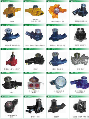 Water Pump 6754611210 6754-61-1210 for Komatsu PC200-8 PC210-8 PC220-Engine SAA6D107E Parts