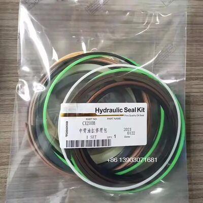 Excavator Machinery Arm Cylinder Repair Kit for CASE CX210 Hydraulic ARM Cylinder Seal Kits LZ007640