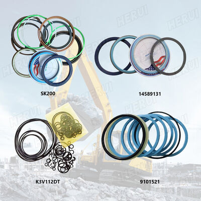 O Rings Rubber NBR Sealing O-rings Nitrile Washer Rubber Oring Set Assortment Kit Set EX ZAX O-Ring Box for Hitachi Excavator