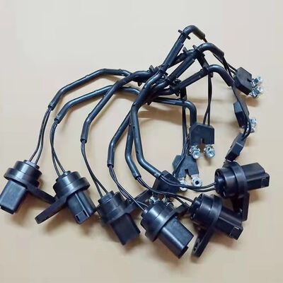 6 PSC 6D125 Diesel Engine Injector Wiring Harness 6156-81-9110 for Komatsu Excavator PC400-7