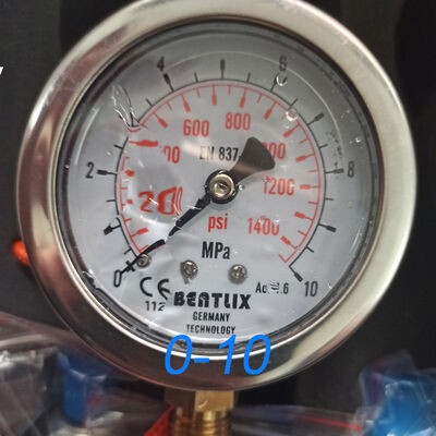 5 Gauges Hydraulic Pressure Gauge Set Hydraulic test Kit Diagnostic Tool for Excavator Hydraulic Pressure Measurement Kit