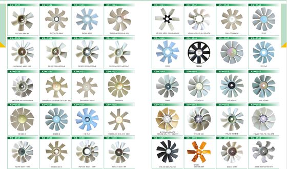 Excavator Parts Fan Cooling for Komatsu Hitachi  Doosan  